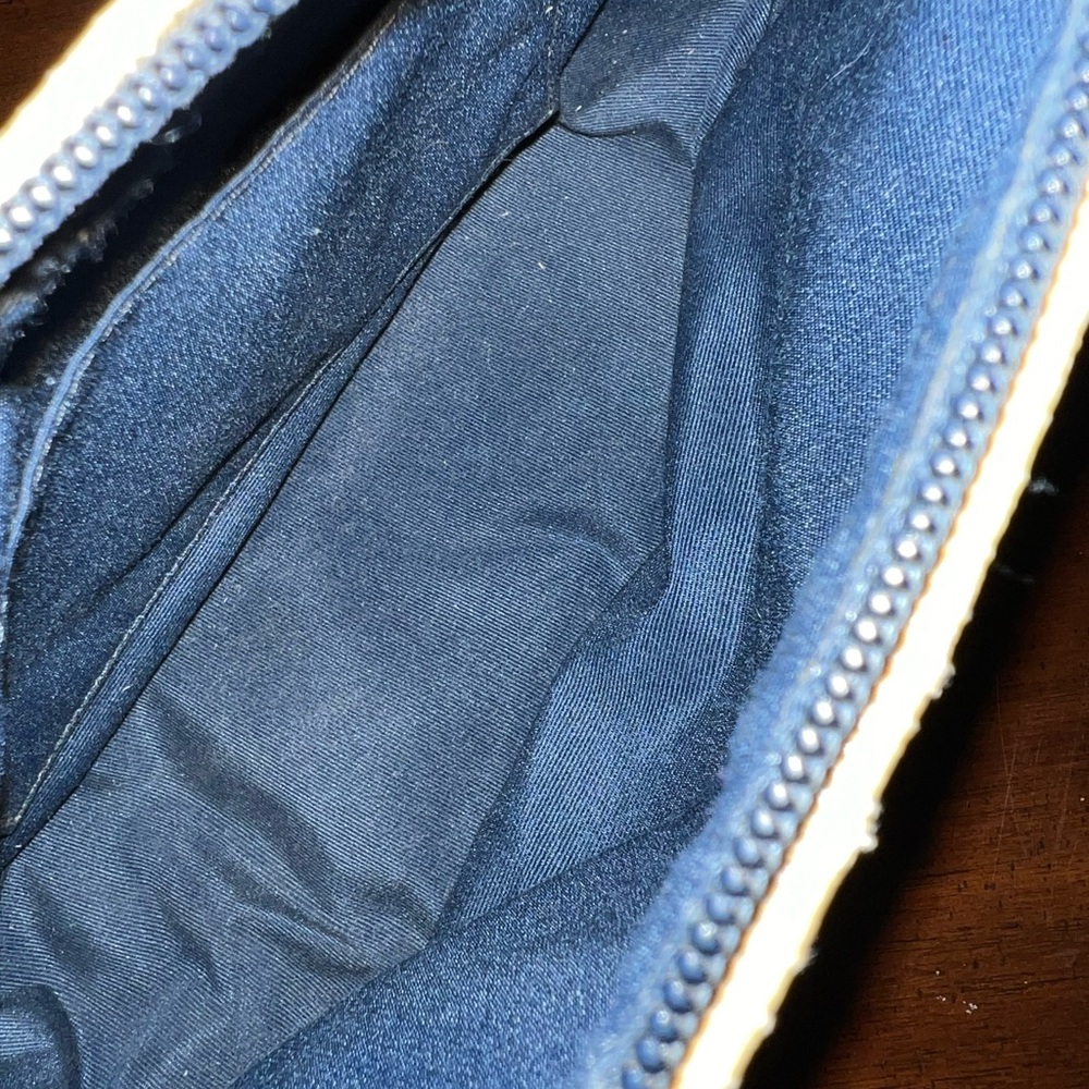 Coach Blue and Silver Heart Accent Shoulder Bag - Picture 2 of 4